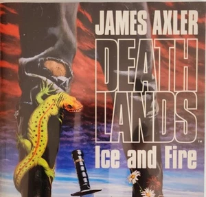 Death Lands Ice And Fire Audio Book 1998 2 Cassette Set Vintage James Axler ELEC - Picture 1 of 4