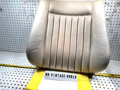 Подлинный Mercedes 81-88 W126 переднее сиденье кожи бежевый 275 назад OEM 1 чехол, тепла - Изображение 1 из 4