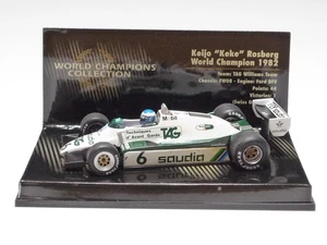 MINICHAMPS 1:43 TAG WILLIAMS TEAM FW08 K. ROSBERG WORLD CHAMPION 1982 - Picture 1 of 7