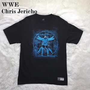 WWE Chris Jericho T Shirt Vitruvian Man Tribute Y2J - Picture 1 of 12