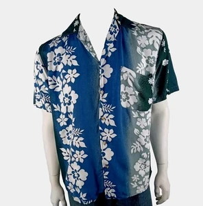 REEF BREAK vintage mens size M shirt Hawaiian summer lightweight cool beach - Picture 1 of 6