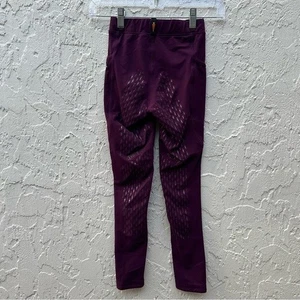 KERRITS Pants Britches Girls Medium Riding Equestrian Pull On Stretch Purple - Picture 1 of 5