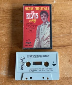 Elvis Presley Merry Christmas From Elvis Cassette Tape - Picture 1 of 2