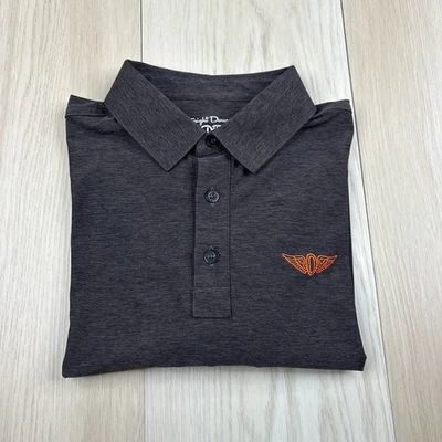 Camisa polo de golf recta para hombre gris rendimiento The Olympic Club talla M Foto 1 de 4