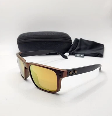 OAKLEY HOLBROOK Personalizado Mate Negro Carbono con Galaxy Rojo Fuego POLARIZADO AUTÉNTICO  Foto 1 de 4