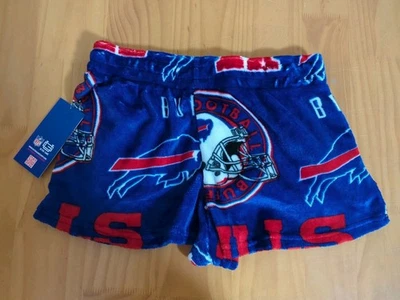 Buffalo Bills Women's Fleece Like Shorts Casual Wear New NWT Large L - Image 1 of 2