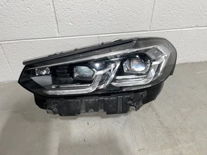 2022 2023 2024 BMW X3 HEADLIGHT LEFT LH LED CHROME OEM - Picture 1 of 4