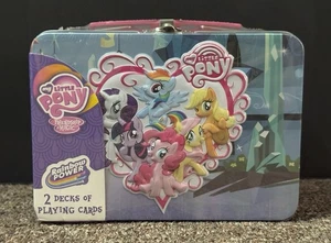 My Little Pony Friendship Is Magic Rainbow Power Playing Cards Tin New Sealed - Picture 1 of 24