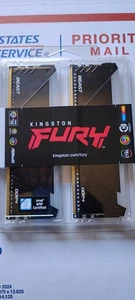KINGSTON FURY BEAST DDR5 32GB RAM (16 X 2) RGB MEMORY - Picture 1 of 2