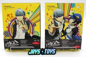 Persona 4 The Golden Animation Vol 1 & 2 Blu-Ray Box Sets - Picture 1 of 24