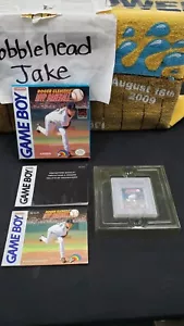 CIB ROGER CLEMENS MVP BASEBALL NINTENDO GAME BOY VIDEO GAME COMPLETE W PROTECTOR - Picture 1 of 14