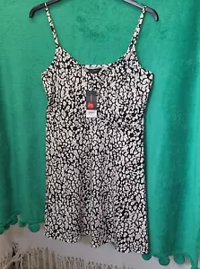 Dorothy Perkins Short Dress. Plus Size 18. BNWT. Leopard Print Style. - Picture 1 of 15