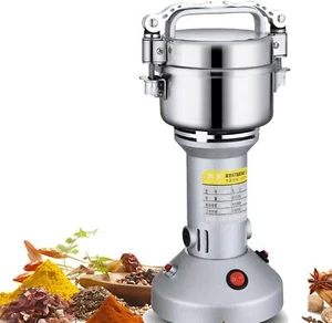Mulino 150g Tritatutto Elettrico Acciaio Inox 850W Alta Velocità Spezie Erbe Grin - Foto 1 di 6