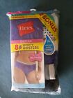 Women's Hanes Tagless Hipsters Cool Comfort Panties Size 8 Cotton 8 Pk No Pinch