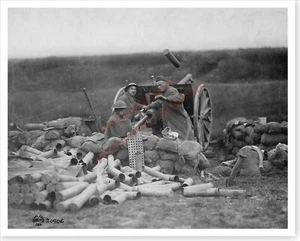 Foto de halogenuros de plata Primera Guerra Mundial sexta artillería de campo Beaumont Francia Primera Guerra Mundial - Imagen 1 de 1