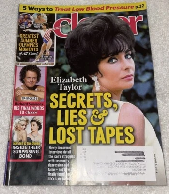 CLOSER MAGAZINE - AUGUST 5, 2024 - ELIZABETH TAYLOR SECRETS, LIES & LOST TAPES - Image 1 of 3