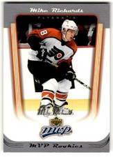 2005-06 Upper Deck MVP Mike Richards Rookie #406 Philadelphia Flyers