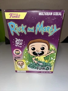 NEW Funko Rick & Morty Multigrain Cereal Funkos Box with Morty Figure Box Wear - Picture 1 of 8