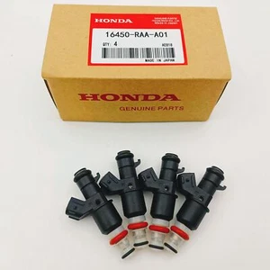 4X Fuel Injectors 16450-RAA-A01 For 03-11 Honda Accord Element CR-V 2.0L 2.4L US - Picture 1 of 7