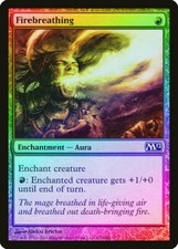 Firebreathing FOIL Magic 2012 / M12 NM Red Common MAGIC MTG CARD ABUGames
