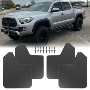 4x Rally Front Rear Mud Flaps Splash Guard Mudguards For Toyota Tacoma 2005-2015 - Imagen 1 de 14