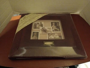 New Seasons 12" x 12" Burgundy Embossed Scrapbook New - Picture 1 of 23