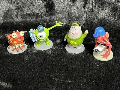 Juego de estatuillas Disney MONSTERS INC. - 4 figuras CAKE TOPPERS Foto 1 de 4