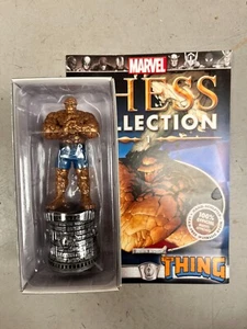 MARVEL THE CHESS COLLECTION SONDERHEFT 1 THE THING EAGLEMOSS MODELLFIGUR - Bild 1 von 3