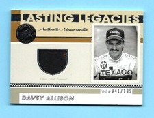 2011 PP Legends Davey Allison Lasting Legacies Race Used Firesuit Patch #41/199