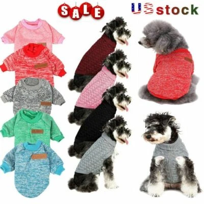 Acogedor abrigo para mascotas perro gato chaqueta ropa de invierno cachorro suéter ropa abrigo ropa Foto 1 de 4