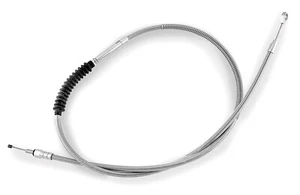 Barnett Clear Coat Stainless Steel Clutch Cables for HD #102-30-10039 61 inch - Picture 1 of 4