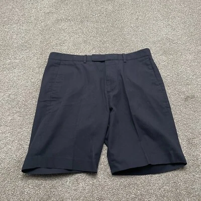 Pantalones Cortos Theory Adulto 34 Azul Marino Preppy Golf Clásicos Informales Chinos 8 pulgadas Para Hombres LEER Foto 1 de 4