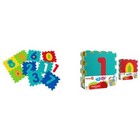 Tappeto gioco Puzzle Numeri 9 Pz VITAMINA G 32 x 32 cm 05095 Globo
