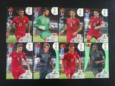  PANINI ADRENALYN XL FIFA WORLD CUP BRAZIL 2014 Portugal X8 Cards 