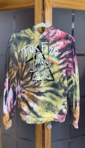 Pink Floyd Men's Small Tie Dye The Dark Side of the Moon Hoodie - Picture 1 of 4