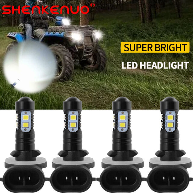 2X LED Headlight Bulb For Polaris Sportsman 800 850 1000 XP SP 8000K