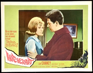 WITCHCRAFT Orig Movie Lobby Card Poster Supernatural Witch Horror Jill Dixon - Picture 1 of 2
