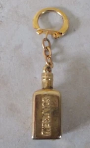 Llavero vintage COINTREAU llavero Francia metal oro antiguo años 60 de colección - Imagen 1 de 2