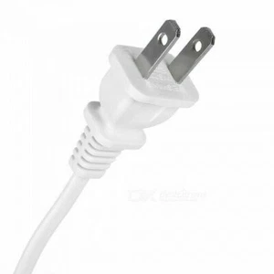 500 x US USA Plug Figure 8 Cable 2m AC Mains Power Extension Lead Cord White - Picture 1 of 2