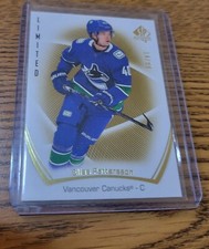 Elias Pettersson 2021-22 SP Authentic Limited Gold  Parallel #96 Canucks