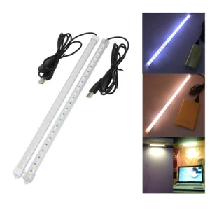 5pcs USB 35CM 24 SMD 5630 LED Rigid Strip Hard Bar Light On/Off Tube Lamp DC 5V - Picture 1 of 11