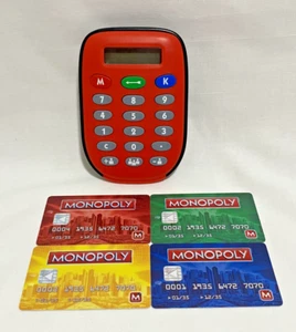2013 Monopoly Electronic Banking Banker Unit And 4 Bank Cards Replacement - Picture 1 of 6