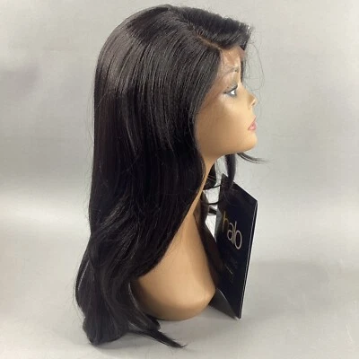 Peluca de encaje LW-Juliet recta #2 marrón oscuro calidad Remi segura para rizos Foto 1 de 4