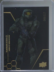 2024 Halo Legacy Collection Gold Augmented 89 Master Chief 040/117 - Picture 1 of 2