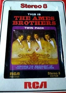 THIS IS THE AMES BROTHERS twin pk in one 8 Track NEW SEALED - Picture 1 of 2