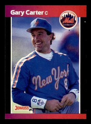 1989 Donruss #53 Gary Carter - Image 1 of 2