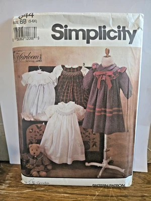 SEWING PATTERN Simplicity 7644 -uncut  size5-6x - Image 1 of 2