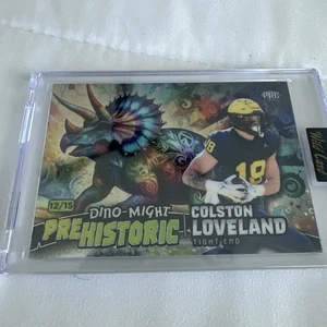 Colton Loveland Wild Card Dino-Might Prehistoric ๐ฅ๐ฅ12/15๐ฅ๐Pics๐ฅ - Picture 1 of 6