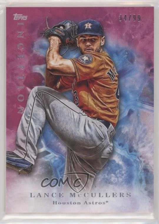 2017 Topps Inception Magenta /99 Lance McCullers Jr Lance McCullers #73 - Image 1 of 2