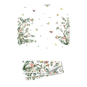 Elegant Flower Tree Branch Birds Butterflies Wall Sticker for Modern Home Decor - Picture 1 of 13